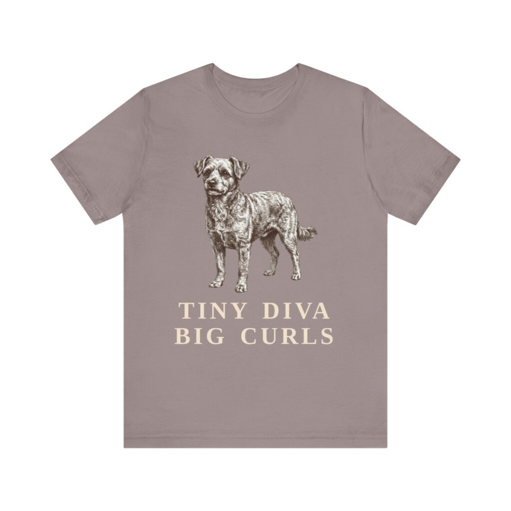 Chi-Poo Humor Shirt, Vintage Dog Sketch Tee, Dog Humor Gift