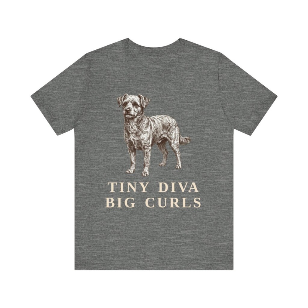Chi-Poo Humor Shirt, Vintage Dog Sketch Tee, Dog Humor Gift