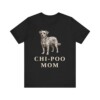 Chi-Poo Mom Shirt, Vintage Dog Sketch Tee, Dog Mom Gift