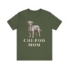 Chi-Poo Mom Shirt, Vintage Dog Sketch Tee, Dog Mom Gift