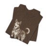 Chinook Latin Shirt, Vintage Dog Sketch Tee, Dog Latin Gift