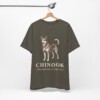 Chinook Latin Shirt, Vintage Dog Sketch Tee, Dog Latin Gift