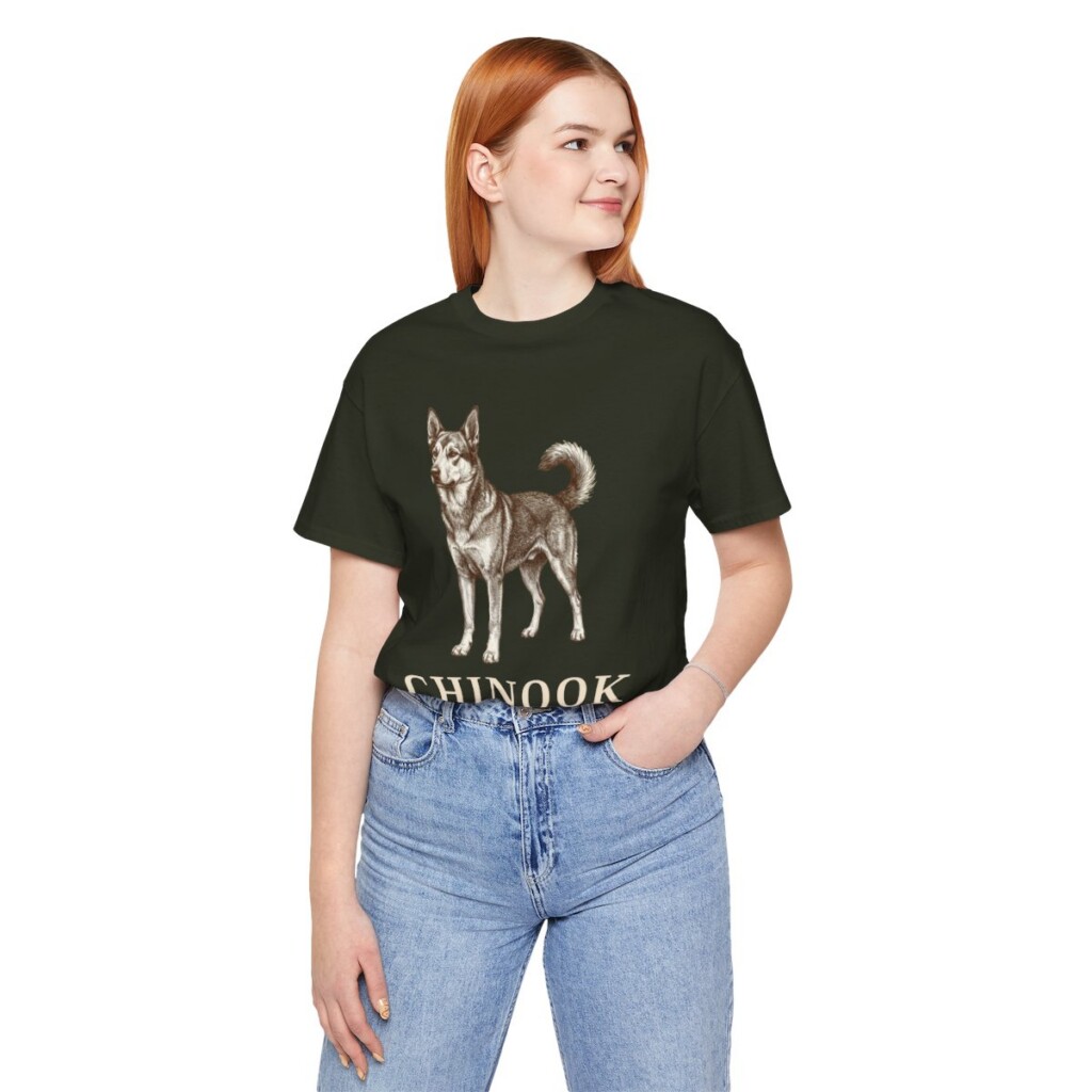 Chinook Latin Shirt, Vintage Dog Sketch Tee, Dog Latin Gift