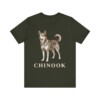 Chinook Shirt, Vintage Dog Sketch Tee, Dog Lover Gift