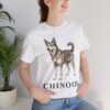 Chinook Shirt, Vintage Dog Sketch Tee, Dog Lover Gift