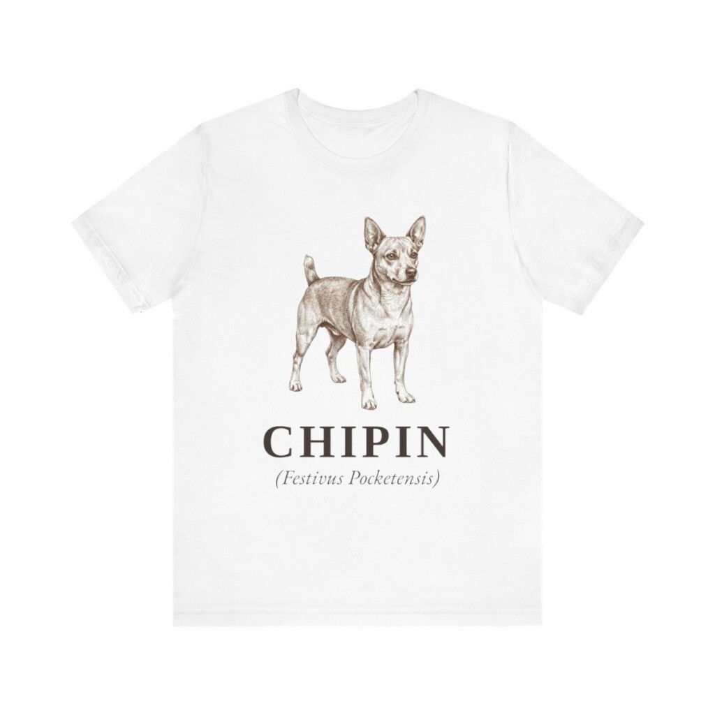 Chipin Latin Shirt, Vintage Dog Sketch Tee, Dog Latin Gift Chipin Latin Shirt, Vintage Dog Sketch Tee, Dog Latin Gift