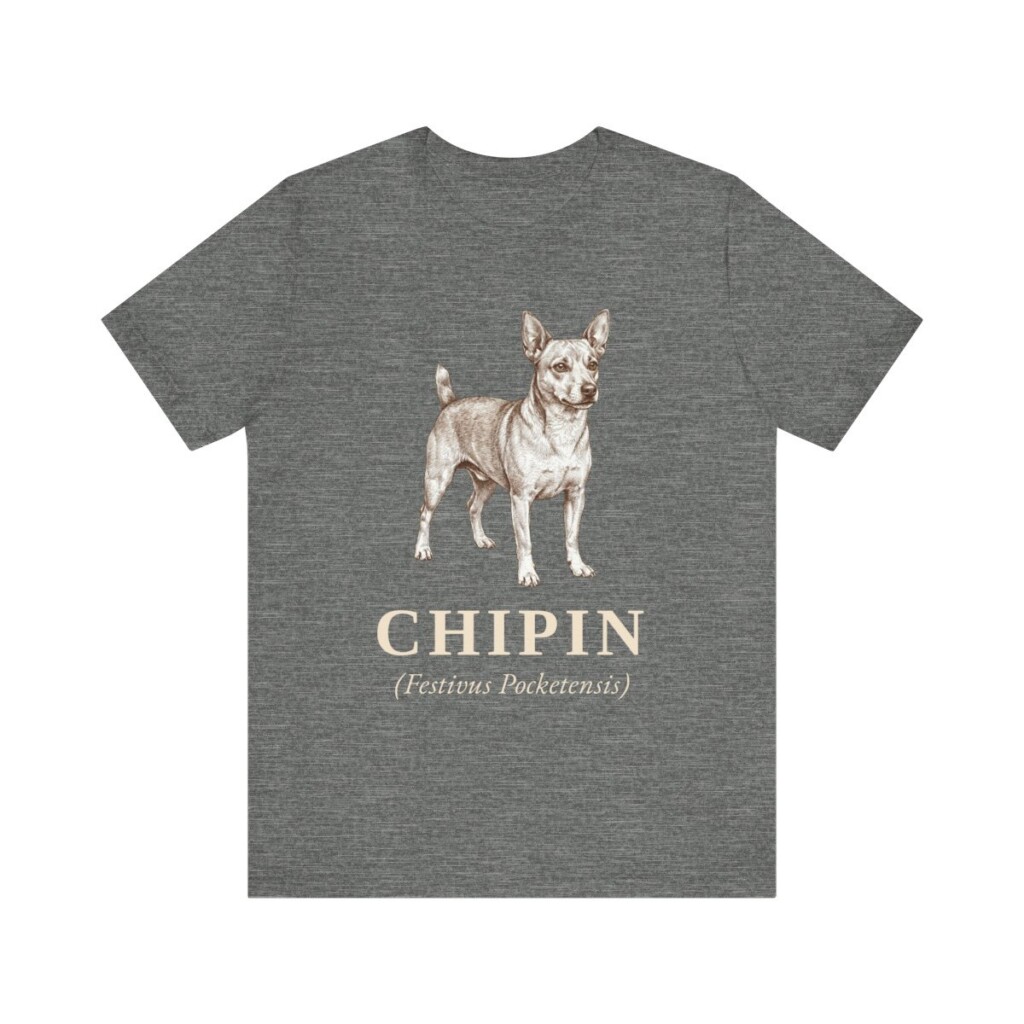 Chipin Latin Shirt, Vintage Dog Sketch Tee, Dog Latin Gift Chipin Latin Shirt, Vintage Dog Sketch Tee, Dog Latin Gift
