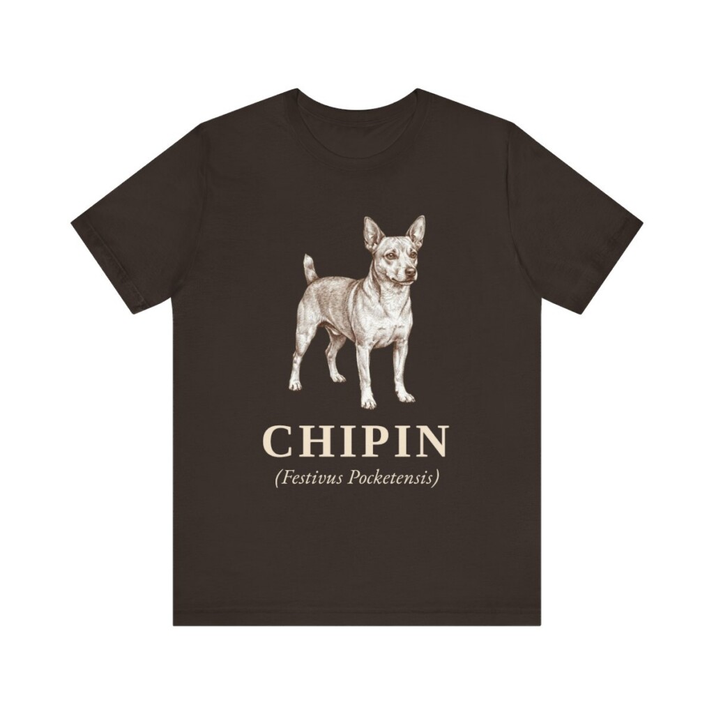 Chipin Latin Shirt, Vintage Dog Sketch Tee, Dog Latin Gift Chipin Latin Shirt, Vintage Dog Sketch Tee, Dog Latin Gift