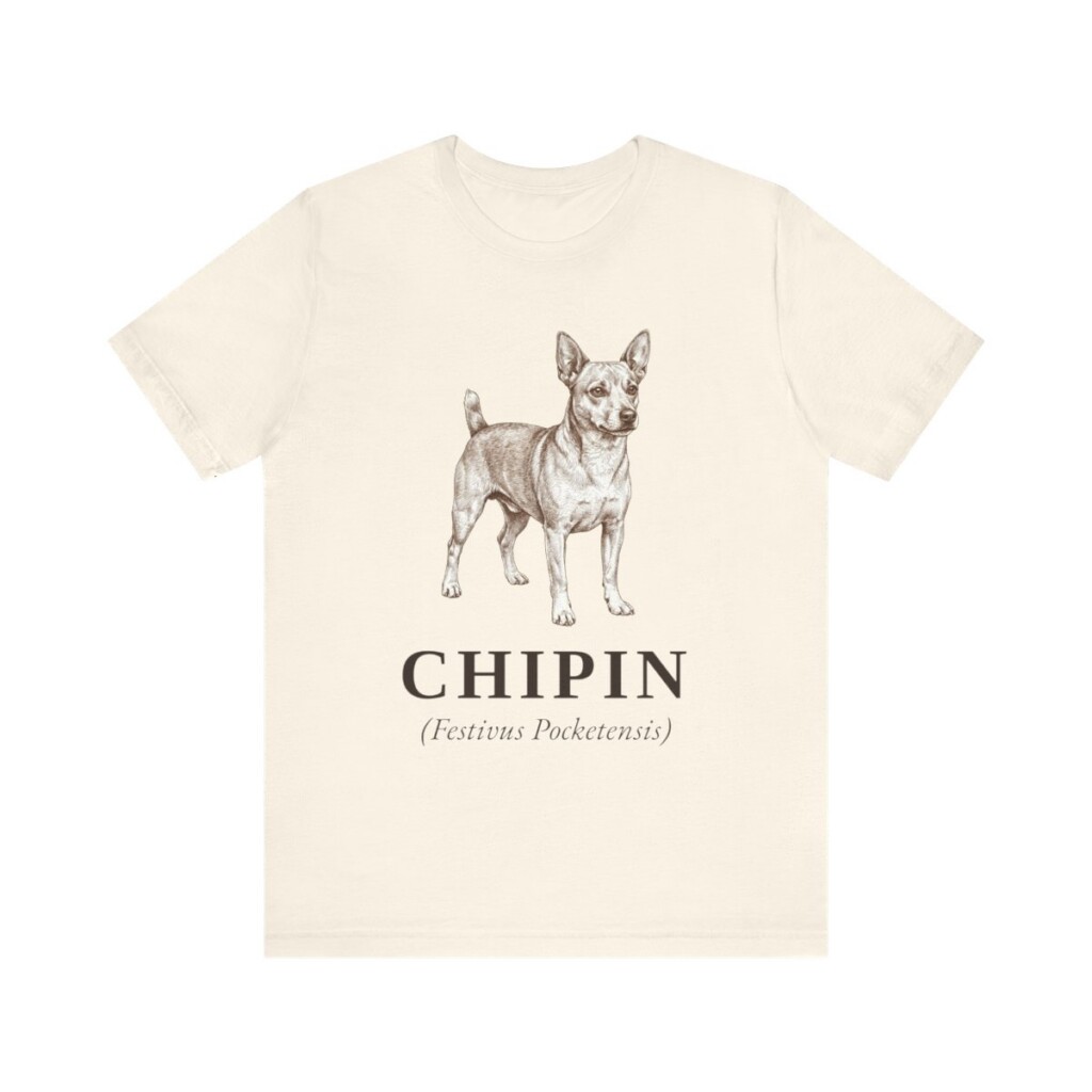 Chipin Latin Shirt, Vintage Dog Sketch Tee, Dog Latin Gift Chipin Latin Shirt, Vintage Dog Sketch Tee, Dog Latin Gift