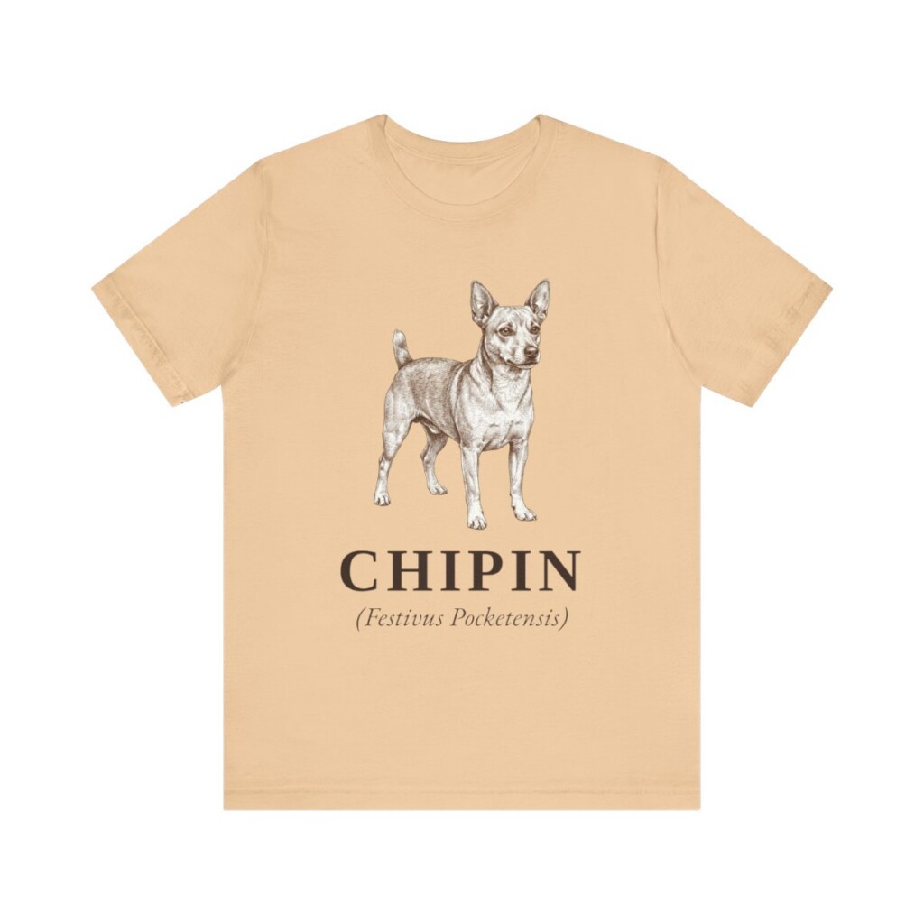 Chipin Latin Shirt, Vintage Dog Sketch Tee, Dog Latin Gift Chipin Latin Shirt, Vintage Dog Sketch Tee, Dog Latin Gift