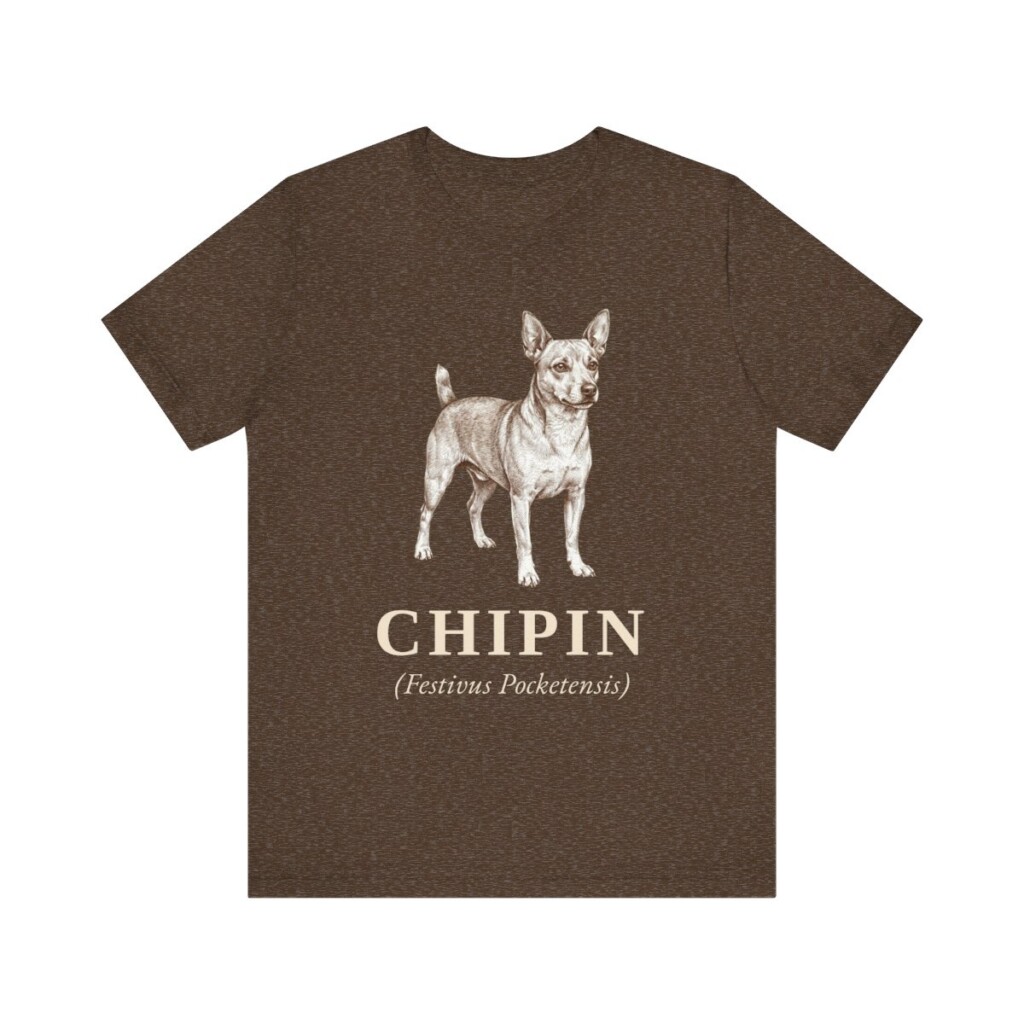 Chipin Latin Shirt, Vintage Dog Sketch Tee, Dog Latin Gift Chipin Latin Shirt, Vintage Dog Sketch Tee, Dog Latin Gift