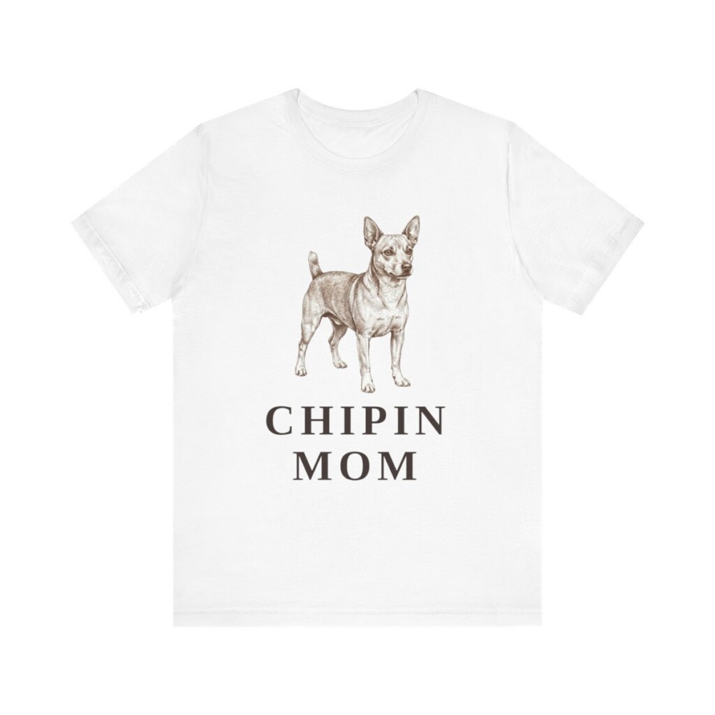 Chipin Mom Shirt, Vintage Dog Sketch Tee, Dog Mom Gift Chipin Mom Shirt, Vintage Dog Sketch Tee, Dog Mom Gift
