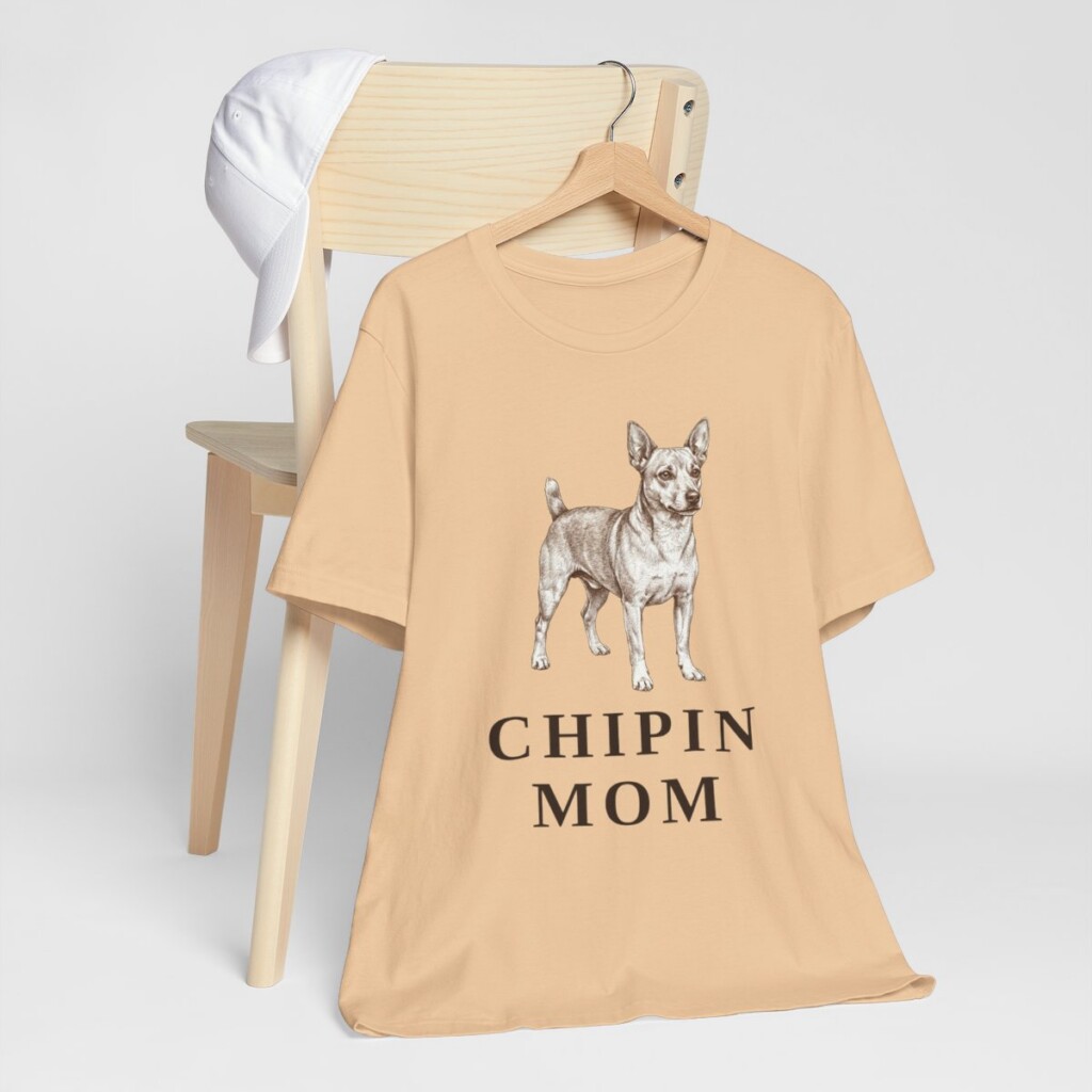 Chipin Mom Shirt, Vintage Dog Sketch Tee, Dog Mom Gift Chipin Mom Shirt, Vintage Dog Sketch Tee, Dog Mom Gift