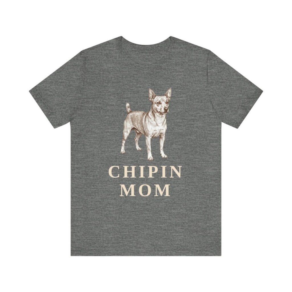 Chipin Mom Shirt, Vintage Dog Sketch Tee, Dog Mom Gift Chipin Mom Shirt, Vintage Dog Sketch Tee, Dog Mom Gift