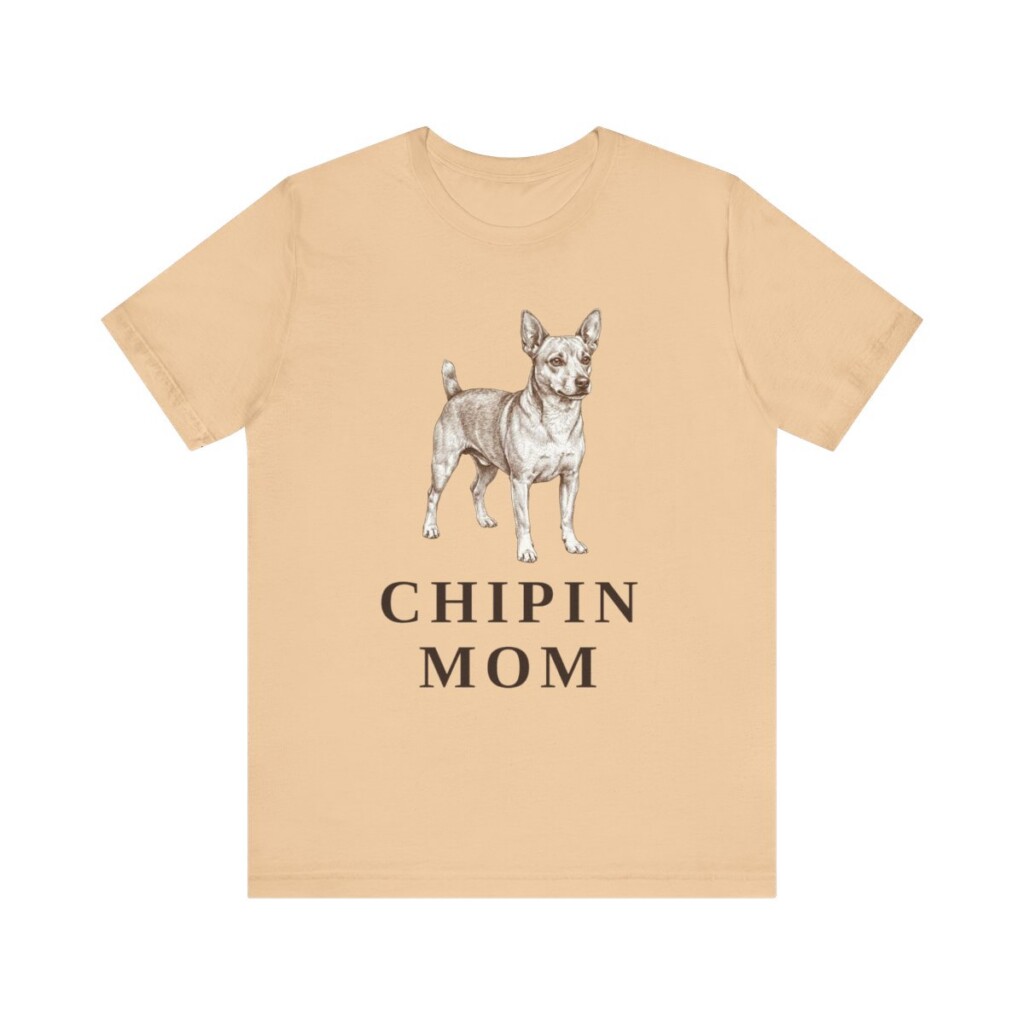 Chipin Mom Shirt, Vintage Dog Sketch Tee, Dog Mom Gift Chipin Mom Shirt, Vintage Dog Sketch Tee, Dog Mom Gift