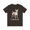 Chipin Shirt, Vintage Dog Sketch Tee, Dog Lover Gift