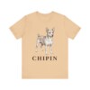 Chipin Shirt, Vintage Dog Sketch Tee, Dog Lover Gift