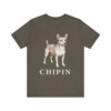 Chipin Shirt, Vintage Dog Sketch Tee, Dog Lover Gift