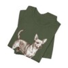 Chiweenie Dad Shirt, Vintage Dog Sketch Tee, Dog Dad Gift