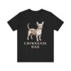 Chiweenie Dad Shirt, Vintage Dog Sketch Tee, Dog Dad Gift