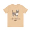 Chiweenie Dad Shirt, Vintage Dog Sketch Tee, Dog Dad Gift