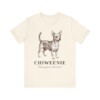 Chiweenie Latin Shirt, Vintage Dog Sketch Tee, Dog Latin Gift