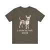 Chiweenie Mom Shirt, Vintage Dog Sketch Tee, Dog Mom Gift