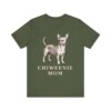 Chiweenie Mom Shirt, Vintage Dog Sketch Tee, Dog Mom Gift