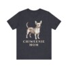 Chiweenie Mom Shirt, Vintage Dog Sketch Tee, Dog Mom Gift