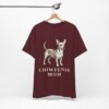 Chiweenie Mom Shirt, Vintage Dog Sketch Tee, Dog Mom Gift