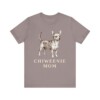 Chiweenie Mom Shirt, Vintage Dog Sketch Tee, Dog Mom Gift