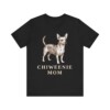 Chiweenie Mom Shirt, Vintage Dog Sketch Tee, Dog Mom Gift