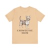 Chiweenie Mom Shirt, Vintage Dog Sketch Tee, Dog Mom Gift