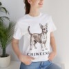 Chiweenie Shirt, Vintage Dog Sketch Tee, Dog Lover Gift