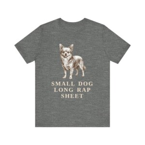 Chorkie Humor Shirt, Vintage Dog Sketch Tee, Dog Humor Gift