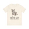 Chorkie Latin Shirt, Vintage Dog Sketch Tee, Dog Latin Gift