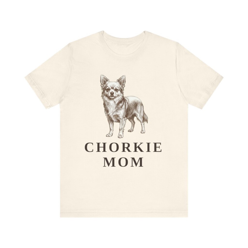 Chorkie Mom Shirt, Vintage Dog Sketch Tee, Dog Mom Gift Chorkie Mom Shirt, Vintage Dog Sketch Tee, Dog Mom Gift