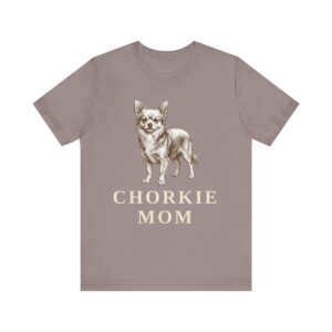 Chorkie Mom Shirt, Vintage Dog Sketch Tee, Dog Mom Gift