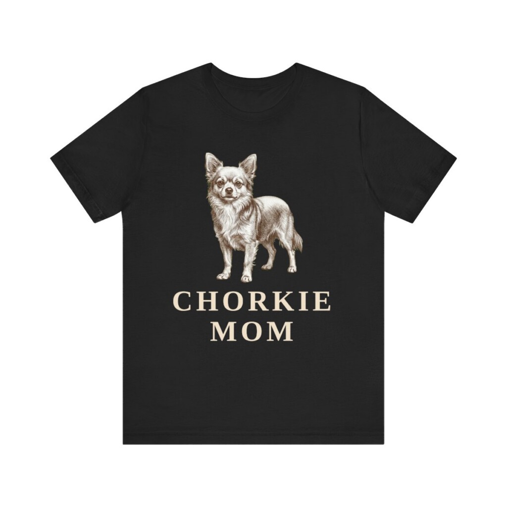 Chorkie Mom Shirt, Vintage Dog Sketch Tee, Dog Mom Gift Chorkie Mom Shirt, Vintage Dog Sketch Tee, Dog Mom Gift