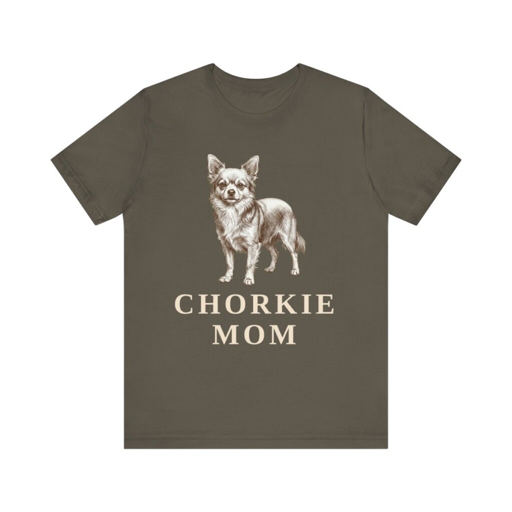 Chorkie Mom Shirt, Vintage Dog Sketch Tee, Dog Mom Gift Chorkie Mom Shirt, Vintage Dog Sketch Tee, Dog Mom Gift