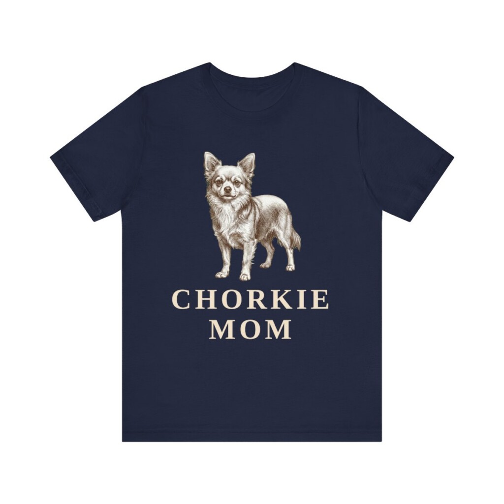 Chorkie Mom Shirt, Vintage Dog Sketch Tee, Dog Mom Gift Chorkie Mom Shirt, Vintage Dog Sketch Tee, Dog Mom Gift