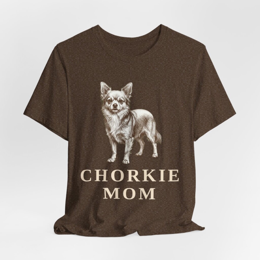 Chorkie Mom Shirt, Vintage Dog Sketch Tee, Dog Mom Gift Chorkie Mom Shirt, Vintage Dog Sketch Tee, Dog Mom Gift