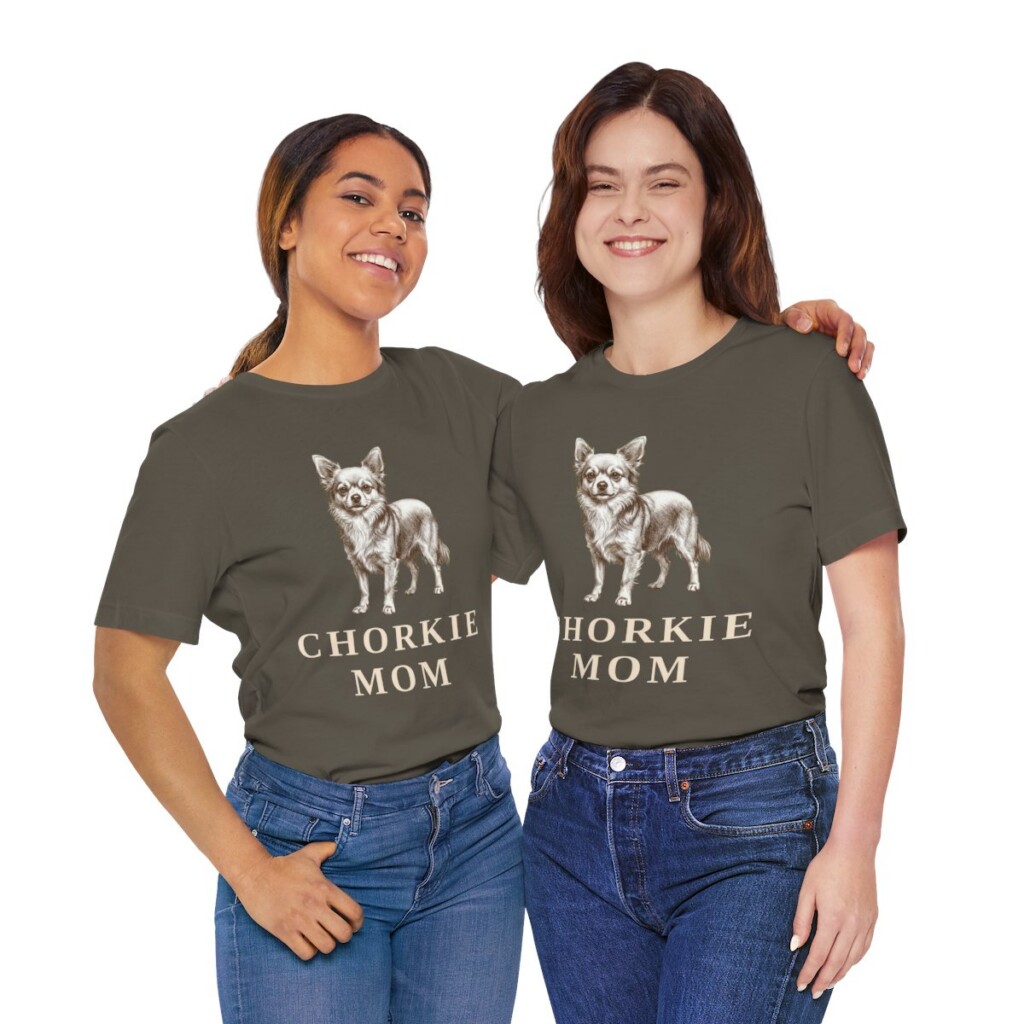 Chorkie Mom Shirt, Vintage Dog Sketch Tee, Dog Mom Gift Chorkie Mom Shirt, Vintage Dog Sketch Tee, Dog Mom Gift