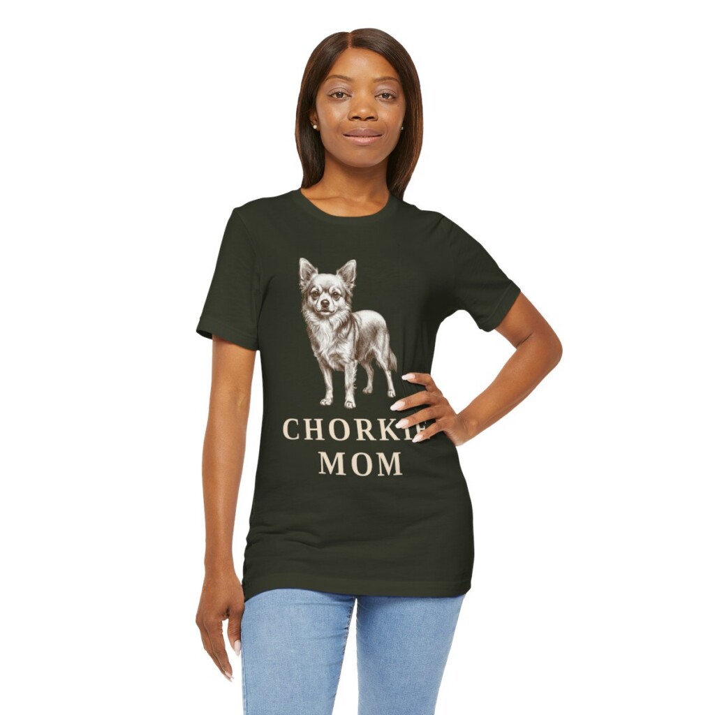 Chorkie Mom Shirt, Vintage Dog Sketch Tee, Dog Mom Gift Chorkie Mom Shirt, Vintage Dog Sketch Tee, Dog Mom Gift