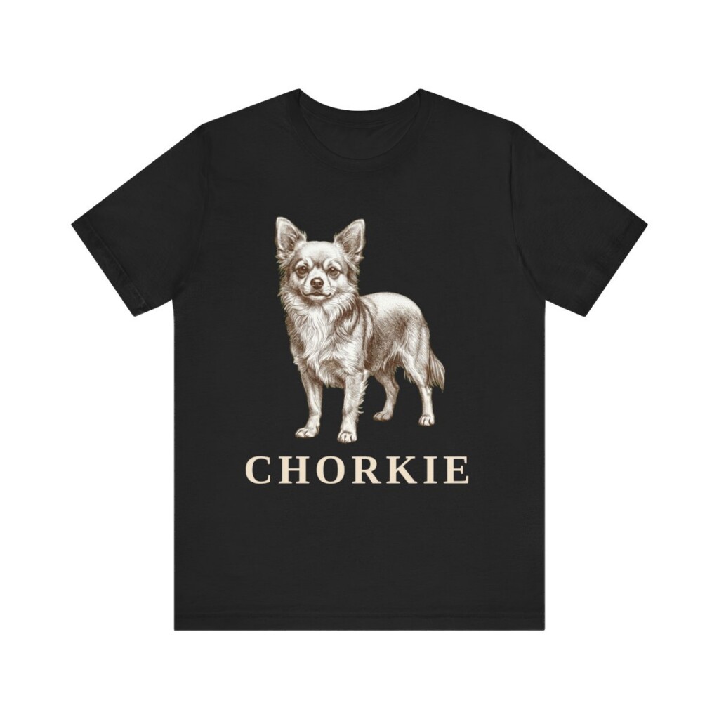 Chorkie Shirt, Vintage Dog Sketch Tee, Dog Lover Gift Chorkie Shirt, Vintage Dog Sketch Tee, Dog Lover Gift