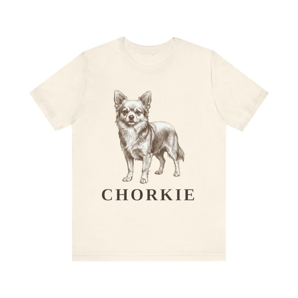Chorkie Shirt, Vintage Dog Sketch Tee, Dog Lover Gift Chorkie Shirt, Vintage Dog Sketch Tee, Dog Lover Gift