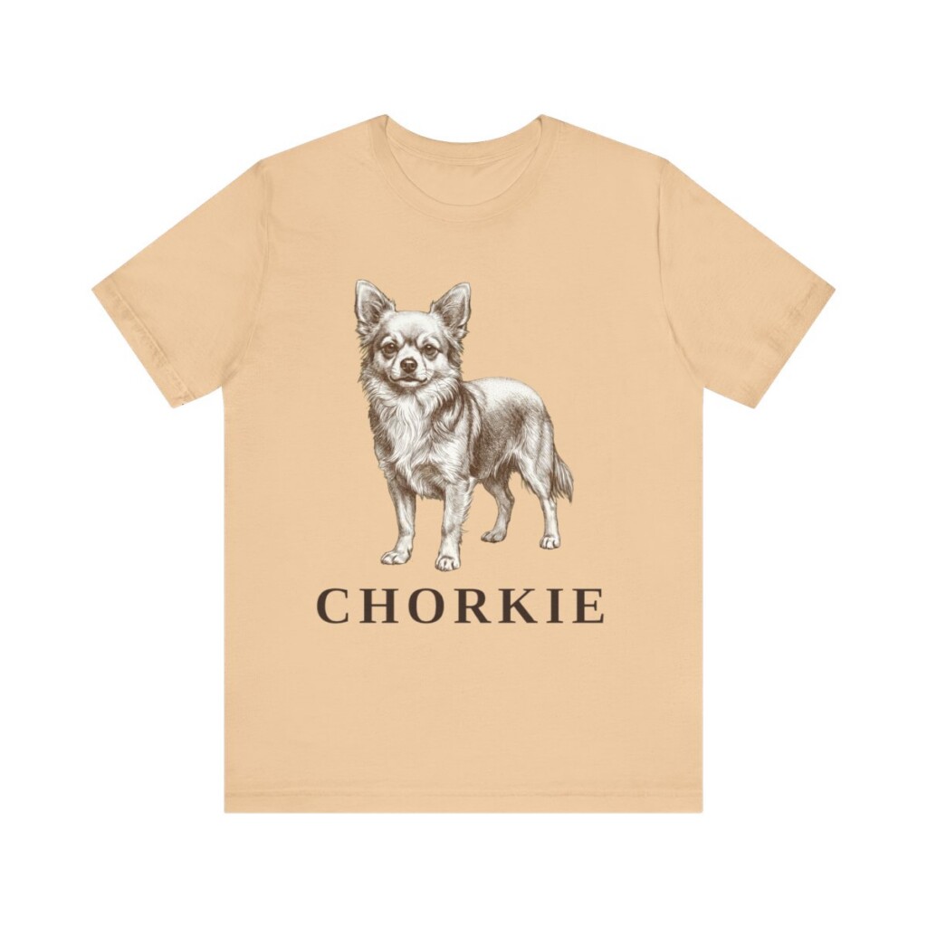 Chorkie Shirt, Vintage Dog Sketch Tee, Dog Lover Gift Chorkie Shirt, Vintage Dog Sketch Tee, Dog Lover Gift