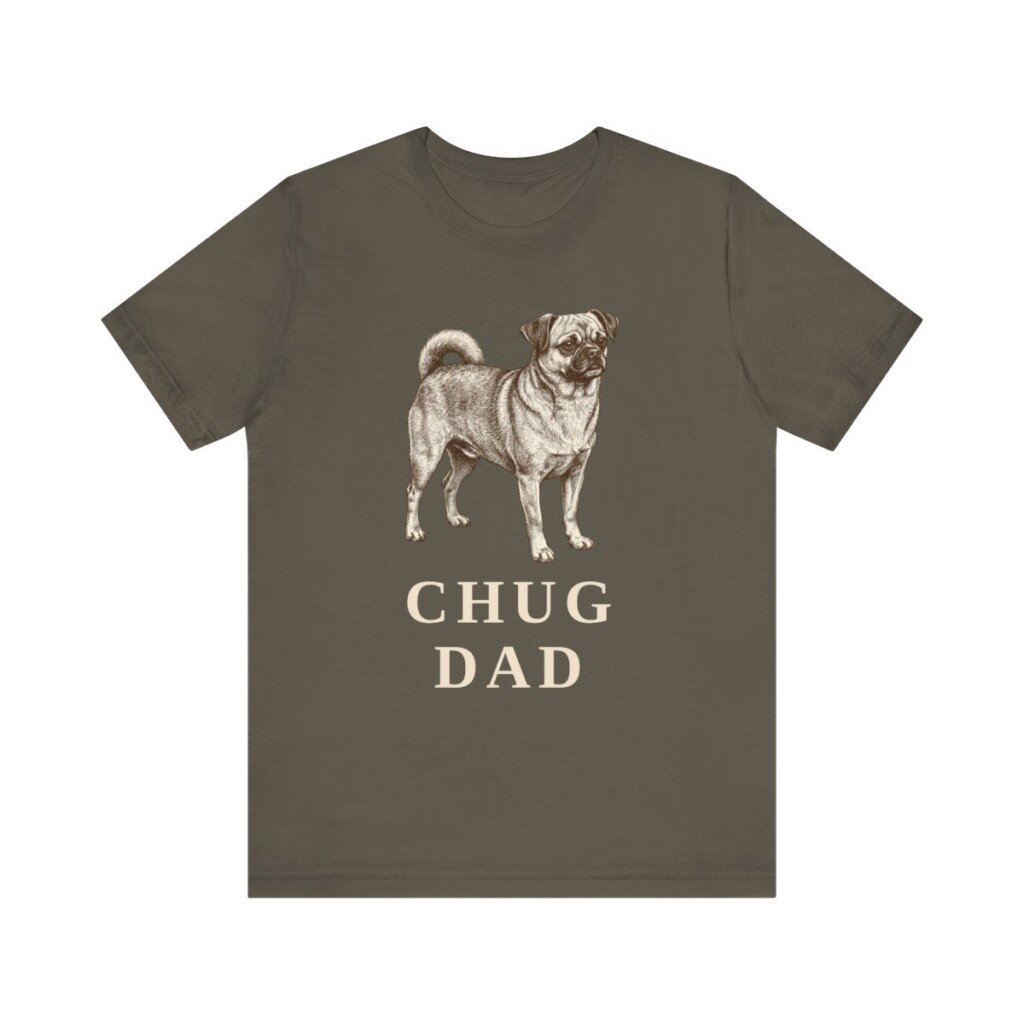 Chug Dad Shirt, Vintage Dog Sketch Tee, Dog Dad Gift Chug Dad Shirt, Vintage Dog Sketch Tee, Dog Dad Gift