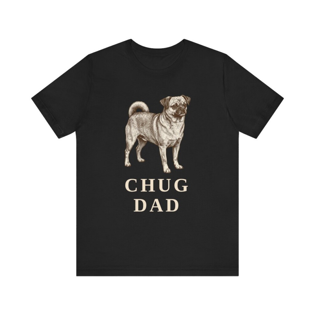 Chug Dad Shirt, Vintage Dog Sketch Tee, Dog Dad Gift Chug Dad Shirt, Vintage Dog Sketch Tee, Dog Dad Gift