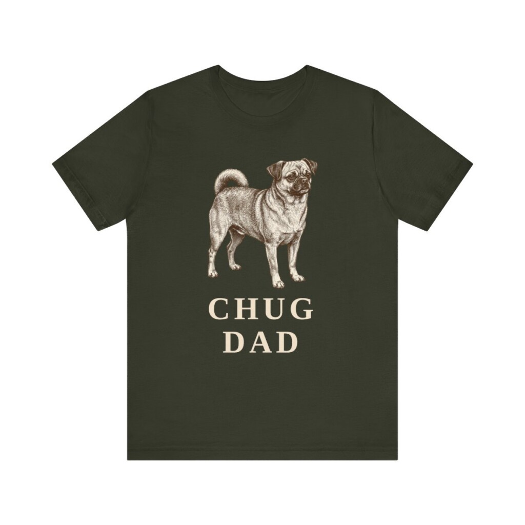 Chug Dad Shirt, Vintage Dog Sketch Tee, Dog Dad Gift Chug Dad Shirt, Vintage Dog Sketch Tee, Dog Dad Gift